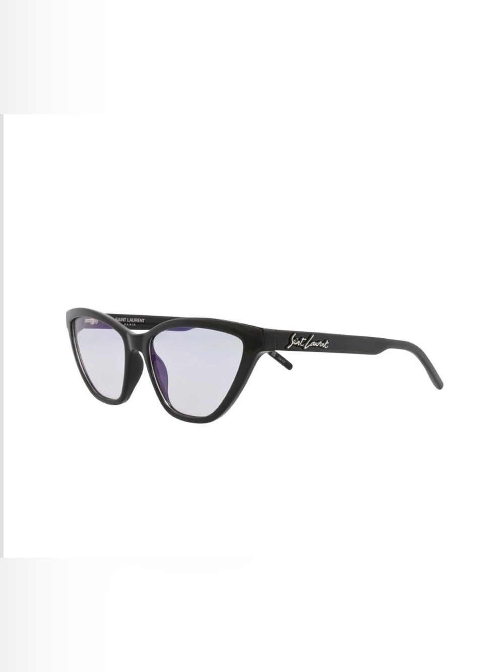 Saint Laurent Black Cat-Eye Sunglasses